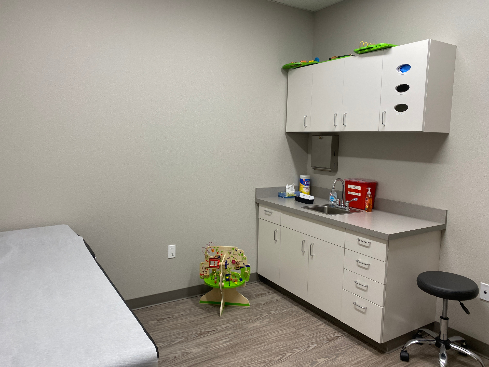 Exam room at Ausink Family Medicine
